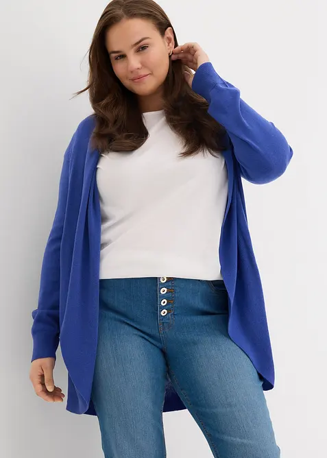 Cardigan in filato fine, bonprix