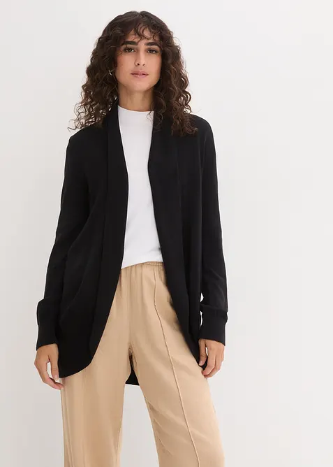 Cardigan in filato fine, bonprix