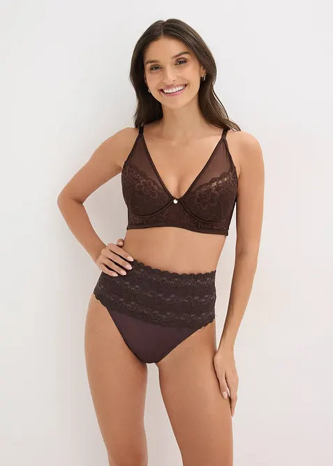 Perizoma con effetto modellante medio (pacco da 2), bonprix