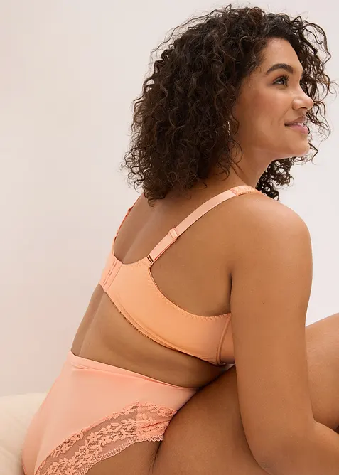 Reggiseno t-shirt con ferretto ed effetto lucido (pacco da 2), bonprix