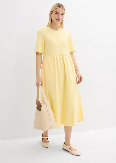 Abito in jersey di puro cotone, bonprix