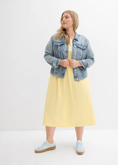 Abito in jersey di puro cotone, bonprix