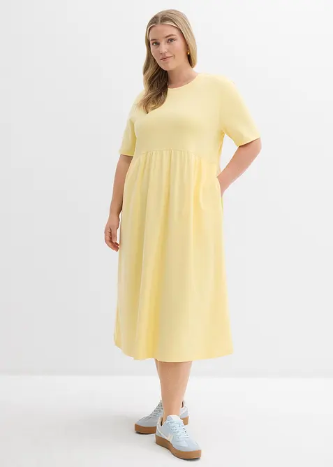 Abito in jersey di puro cotone, bonprix