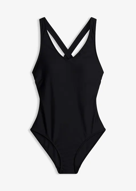 Costume intero con cuciture decorative, bonprix