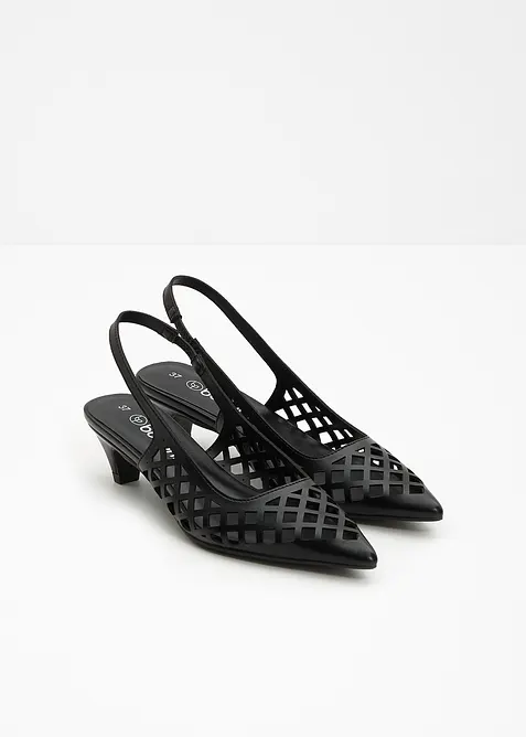 D&eacute;collet&eacute; slingback con cut-out, bonprix