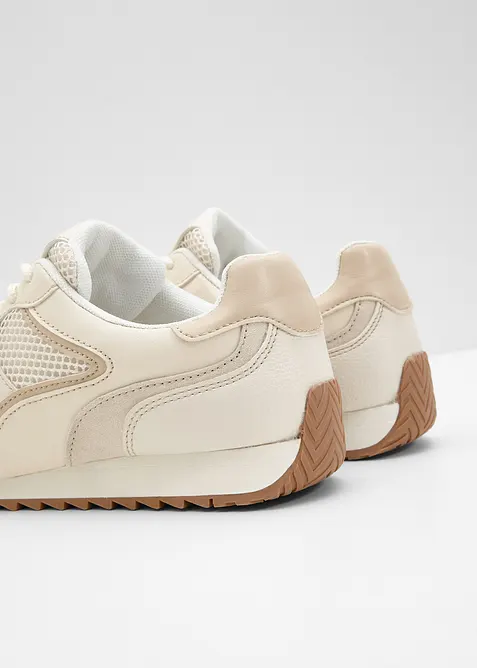 Chunky sneaker con inserto in mesh, bonprix