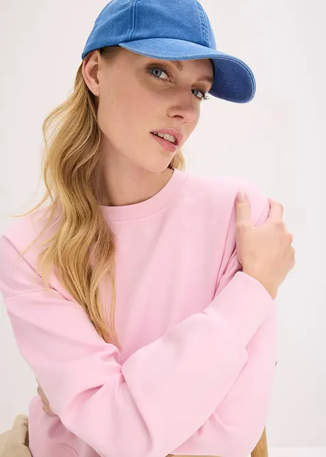 Cappello con visiera in cotone, bonprix