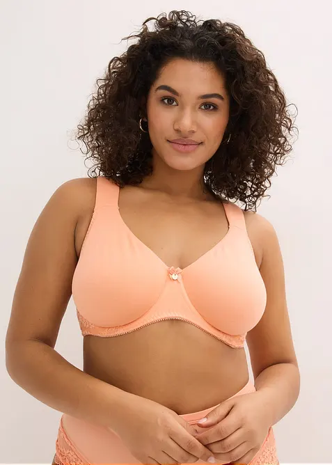 Reggiseno t-shirt con ferretto e cotone biologico (pacco da 2), bonprix