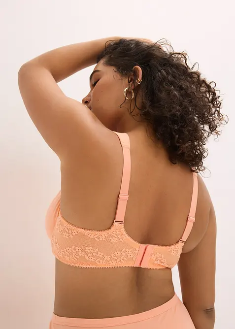 Reggiseno t-shirt con ferretto e cotone biologico (pacco da 2), bonprix