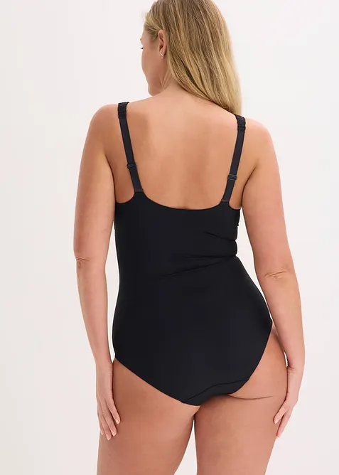 Body senza ferretto con pizzo ed effetto modellante medio, bonprix