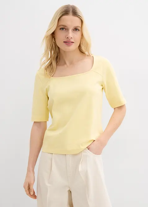 T-shirt in cotone biologico pesante, bonprix