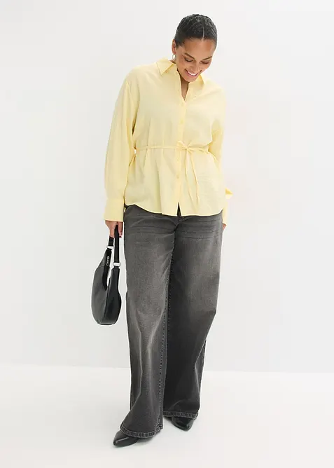 Camicia in misto viscosa fluente, bonprix