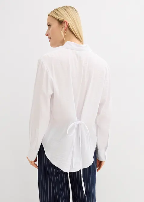 Camicia in misto viscosa fluente, bonprix