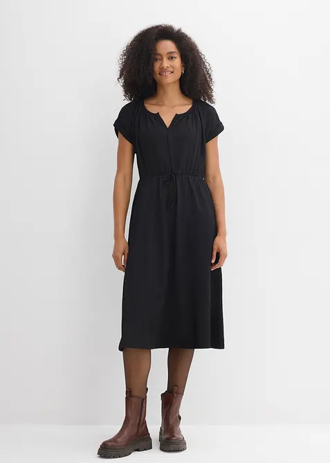 Abito in tessuto a trama operata, bonprix