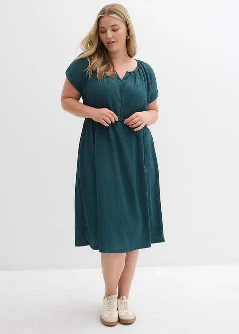 Abito in tessuto a trama operata, bonprix