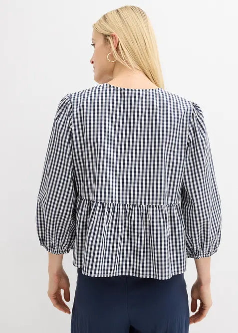 Blusa con allacciatura a fiocchetti, bonprix