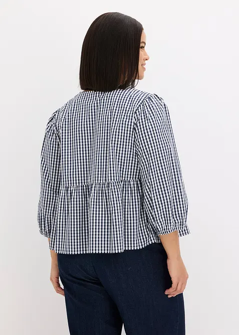 Blusa con allacciatura a fiocchetti, bonprix