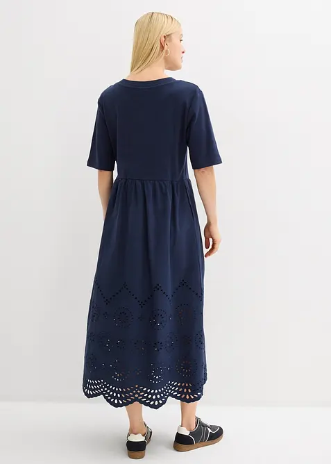 Abito lungo in puro cotone, bonprix