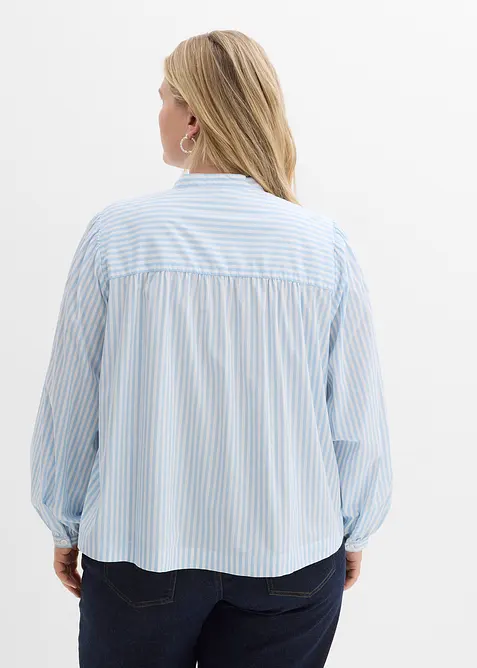 Blusa in popeline consistente, bonprix