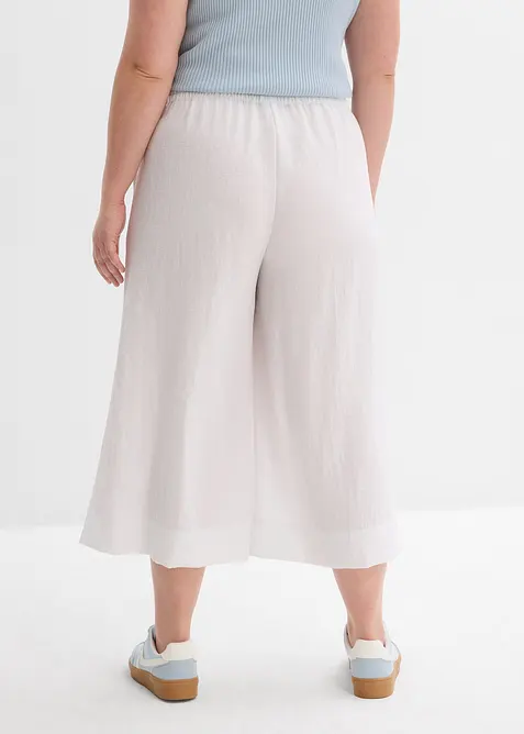 Pantaloni culotte in misto viscosa morbido, bonprix