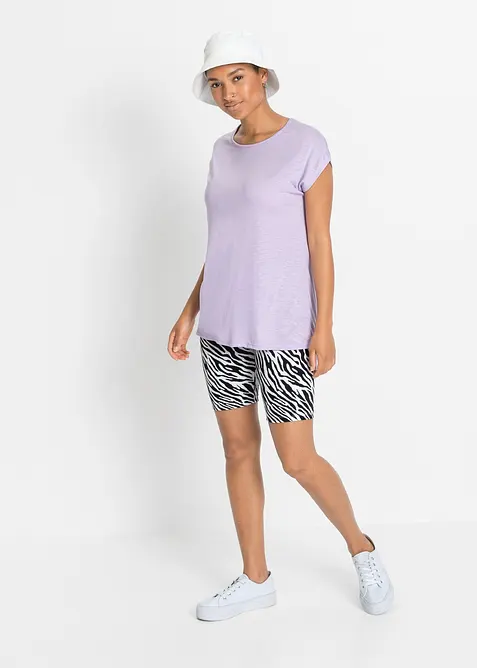 Maglia lunga in misto viscosa, bonprix