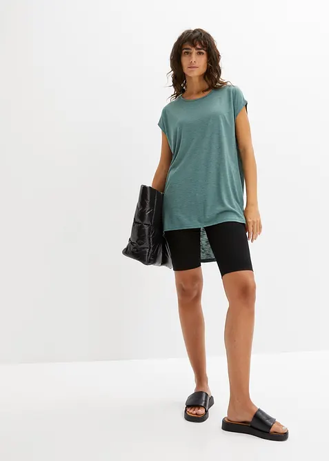 Maglia lunga in misto viscosa, bonprix