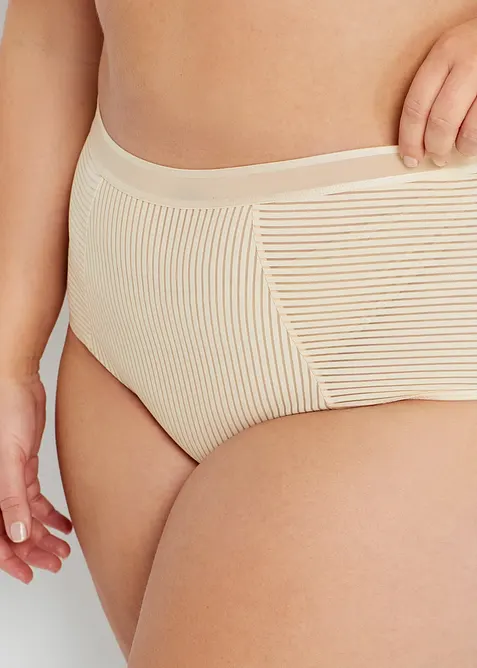 Slip a vita alta (pacco da 2), bonprix