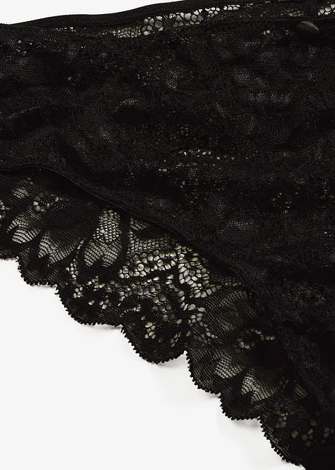 Slip con pizzo floreale, bonprix