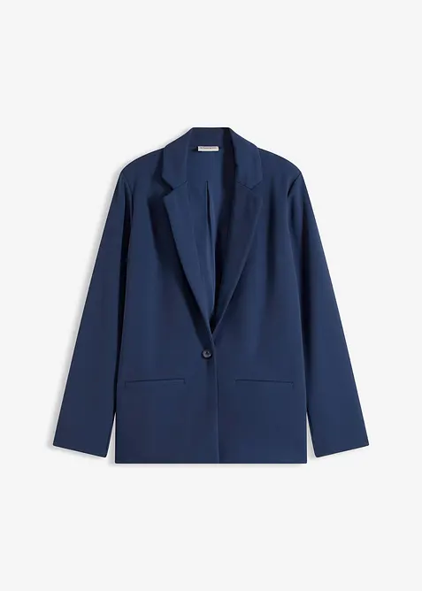 Blazer in jersey cr&ecirc;pe, bonprix