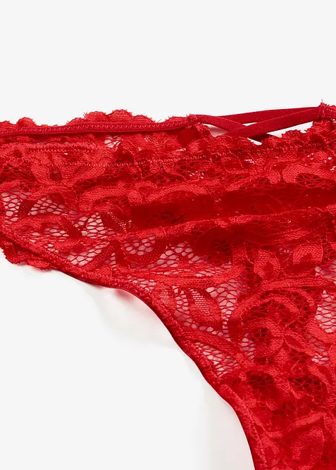 Perizoma in morbido pizzo, bonprix
