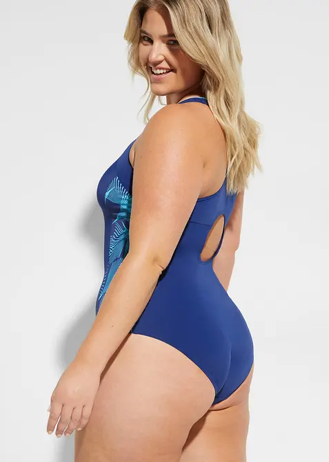 Costume intero sportivo con inserti laterali, bonprix