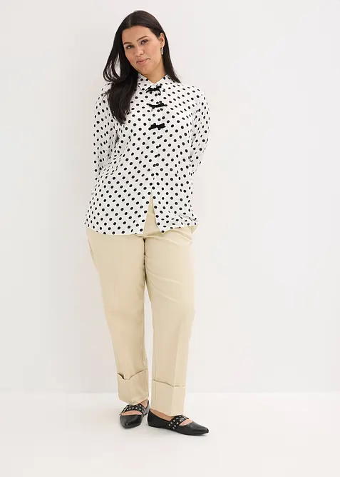 Pantaloni chino in misto cotone, bonprix