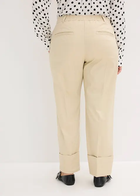 Pantaloni chino in misto cotone, bonprix