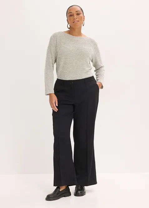 Maglia in morbido misto viscosa, bonprix