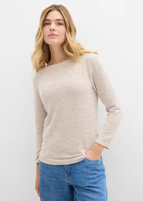 Maglia in morbido misto viscosa, bonprix