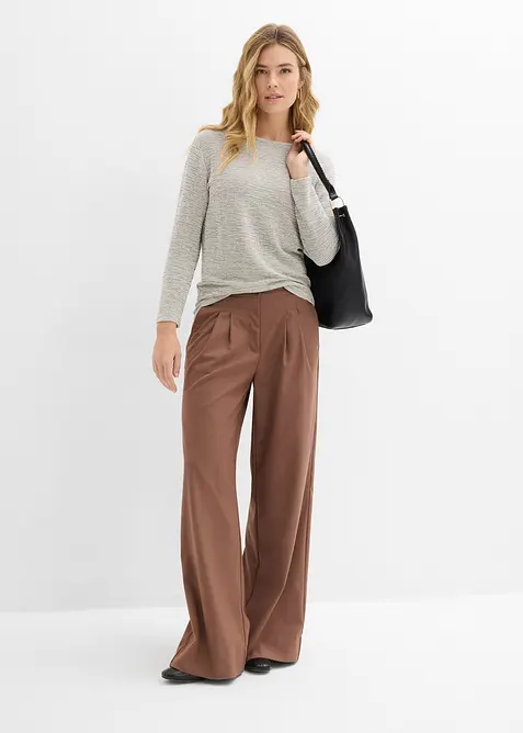 Maglia in morbido misto viscosa, bonprix