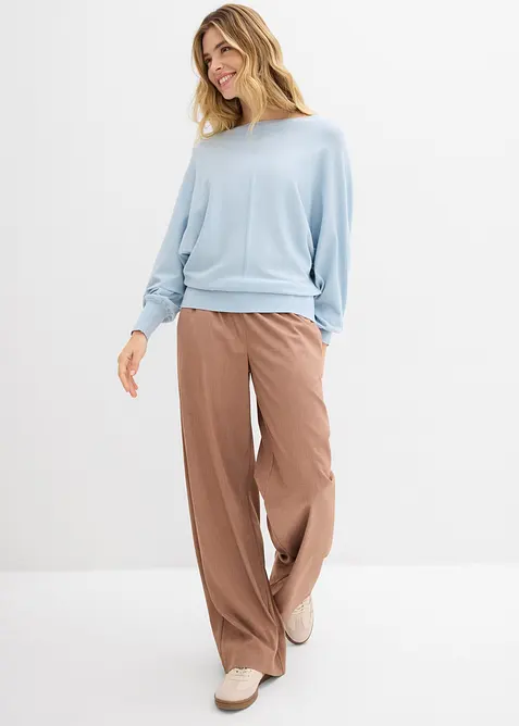 Maglione con maniche a pipistrello, bonprix