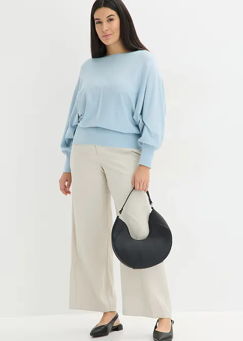 Maglione con maniche a pipistrello, bonprix
