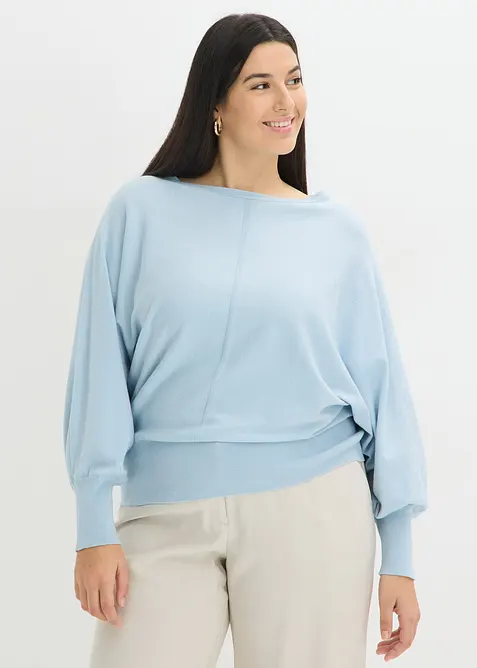 Maglione con maniche a pipistrello, bonprix