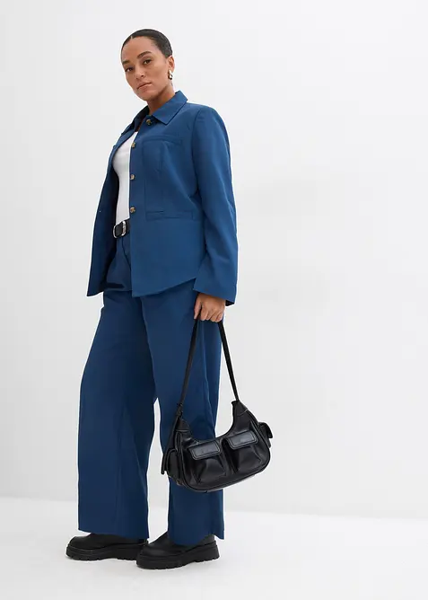 Maglia a maniche lunghe in puro cotone biologico, bonprix