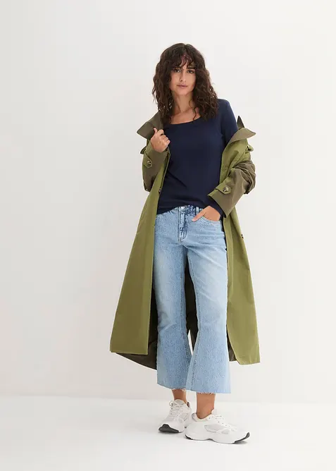 Maglia a maniche lunghe in puro cotone biologico, bonprix