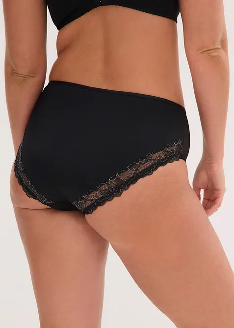 Slip alto con pizzo delicato, bonprix