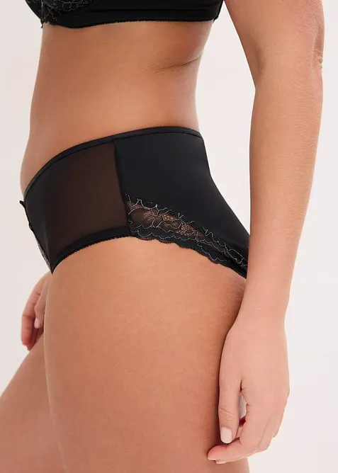 Slip alto con pizzo delicato, bonprix