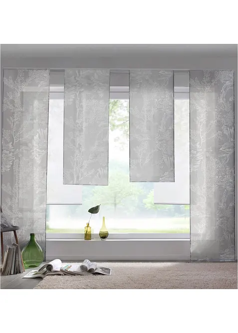 Tenda a pannello con stampa floreale (pacco da 1), bonprix