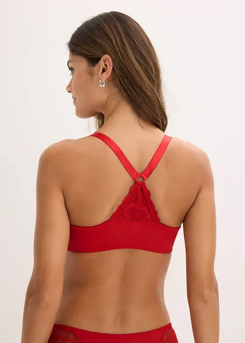 Reggiseno con chiusura anteriore e pizzo delicato, bonprix