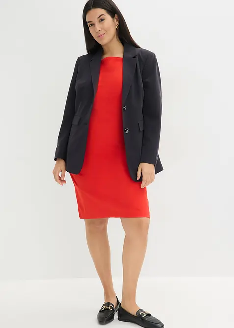 Abito a tubino in punto di Roma, bonprix