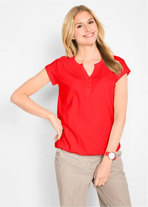 Maglia in cotone a maniche corte, bonprix