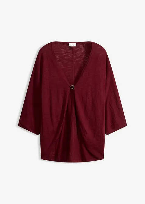 Cardigan in filato fine di puro cotone, bonprix