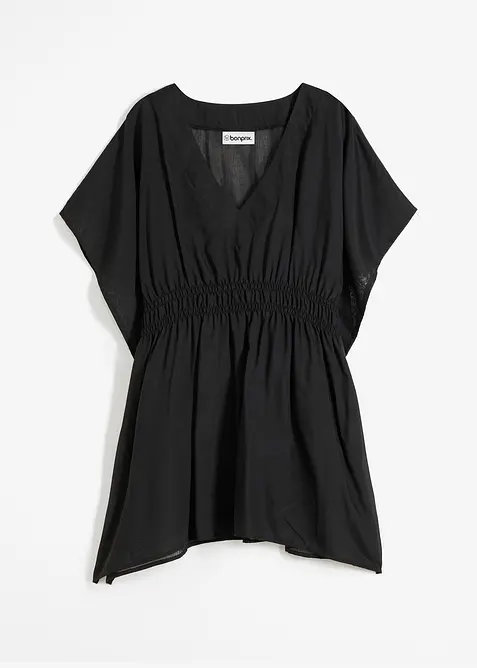 Tunica copricostume trasparente con scollo a V, bonprix