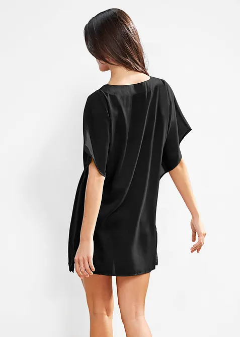 Tunica copricostume trasparente con scollo a V, bonprix